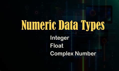 What are the numeric data types in Python? - Bhutan Python Coders