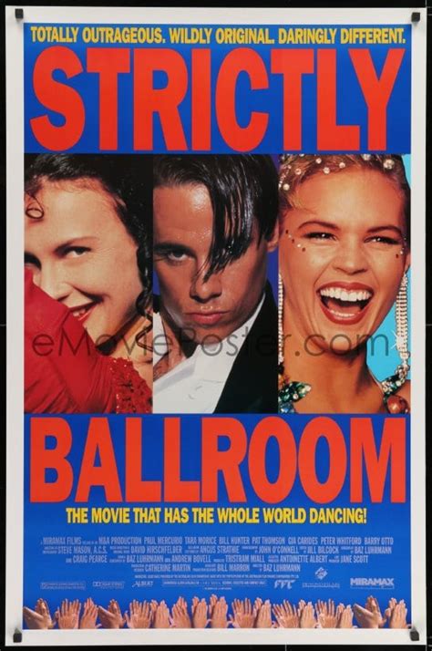 eMoviePoster.com: 8k928 STRICTLY BALLROOM 1sh 1992 Paul Mercurio, Tara ...