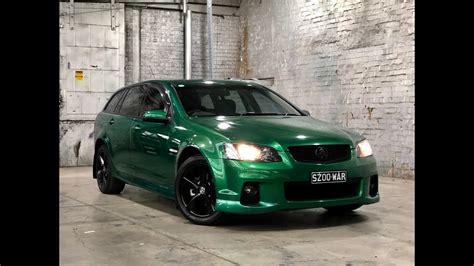 2011 Holden Commodore VE II SV6 Sportwagon Green 6 Speed Sports ...