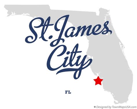 Map of St.James City, FL, Florida