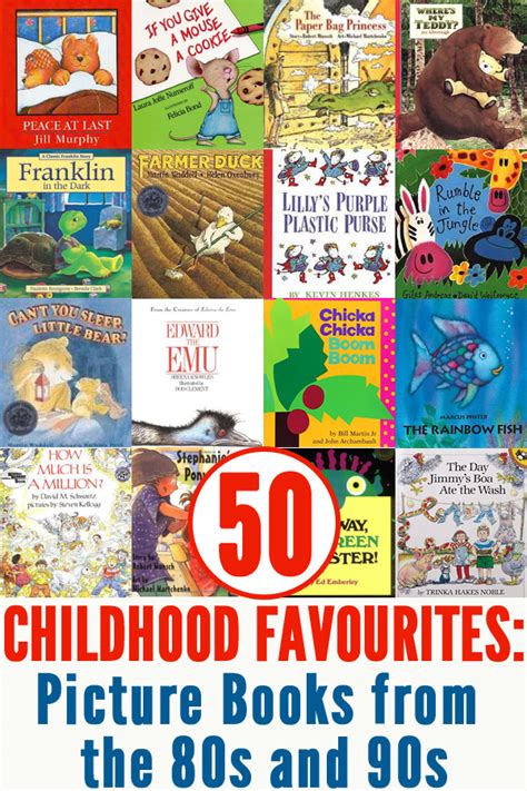 50 Popular Picture Books from the 80s & 90s To Read To Your Kids