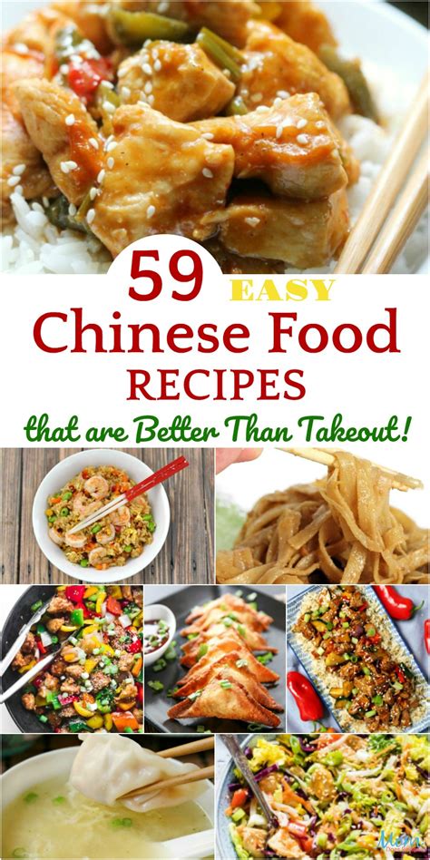 59 Easy Chinese Food Recipes that are Better Than Takeout! - Mom Does ...