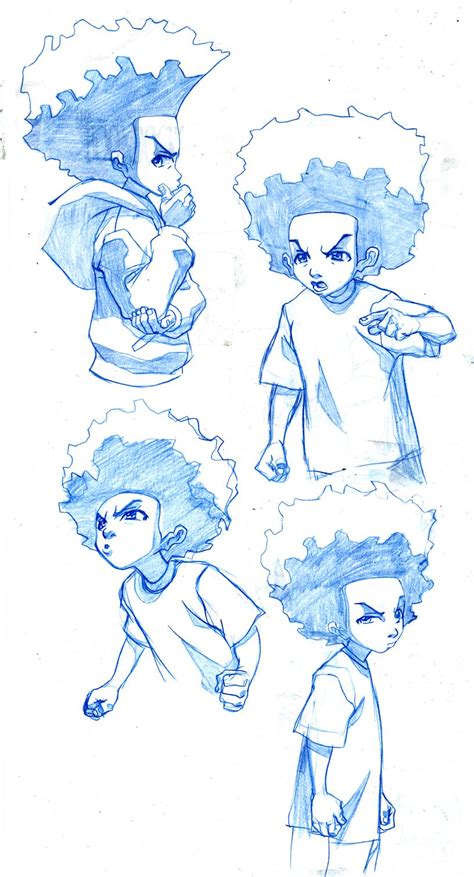 The Boondocks: Huey Freeman Character Design