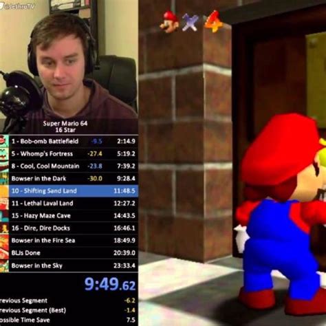 Speed Running > Super Mario 64 > Super Mario | @jammin | MrOwl