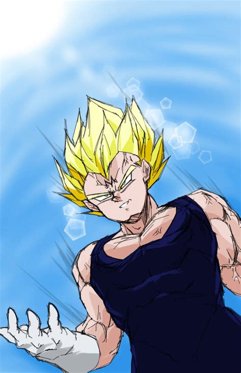 Majin Vegeta by CHAOS0827 on DeviantArt