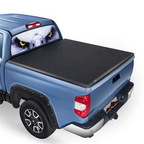 Buy North ain Soft Roll Up Truck Tonneau Cover for Dodge Dakota 5.3ft ...