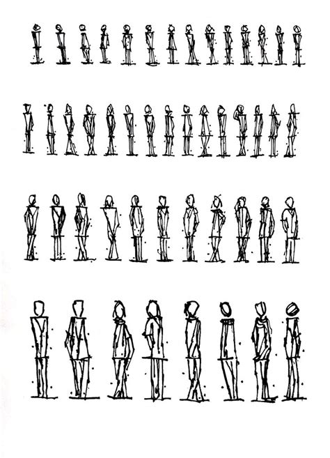 Human figures | Bocetos arquitectónicos, Dibujo de arquitectura, Dibujo ...