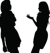 two people talking silhouette clipart 20 free Cliparts | Download ...