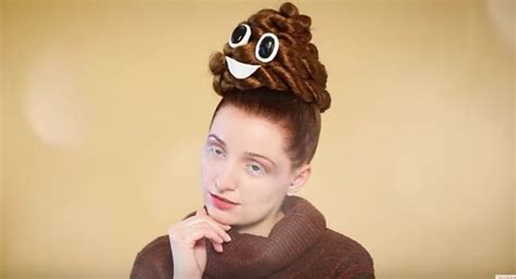 How to make poop Emoji hair | Dangerous Minds