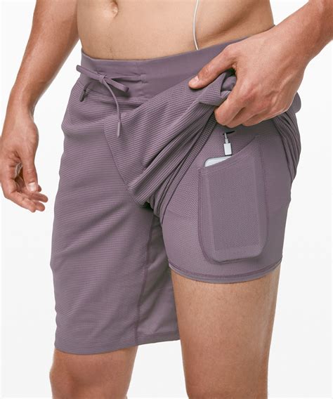 lululemon men's shorts with liner