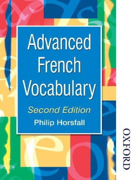 Buy Book - ADVANCED FRENCH VOCABULARY | Lilydale Books