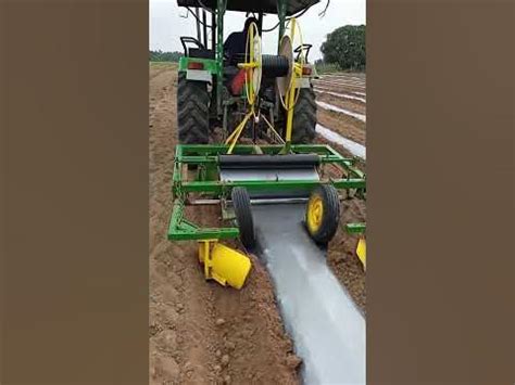 Mulching Sheet farming Machine-9566033145 - YouTube