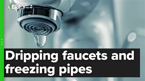 Drip faucets in freezing weather to prevent pipe burst | wcnc.com