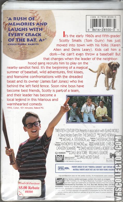 The Sandlot | VHSCollector.com