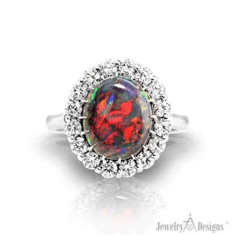 Red Opal Ring - Jewelry Designs Blog