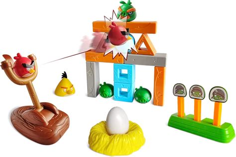 Newly Licensed Angry Birds Toys Playsets Build N’ Launch Construction ...