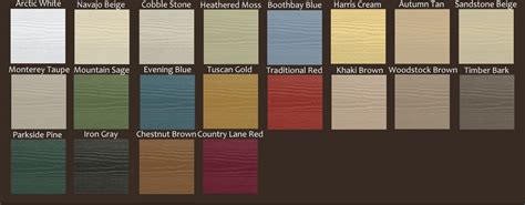 Hardie-james-siding-colors - Board And Batten Siding Blog