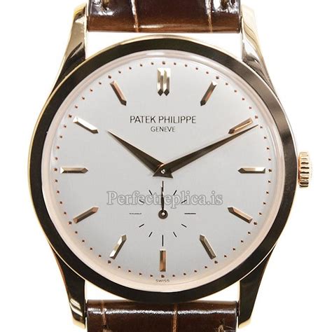 Replica Patek Philippe Calatrava 5196R-001 Watch, Fake Patek Philippe ...