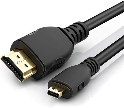 Micro HDMI to HDMI Adapter Cable, Wenter Micro HDMI to HDMI Cable 6 ...