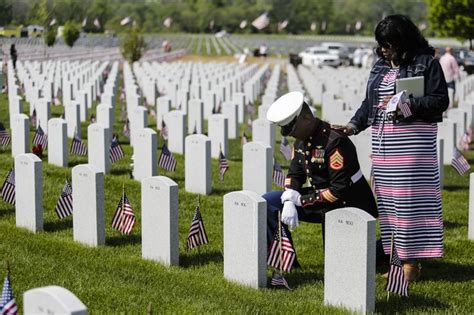 Photo gallery from Memorial Day at Abraham Lincoln Cemetery | National ...