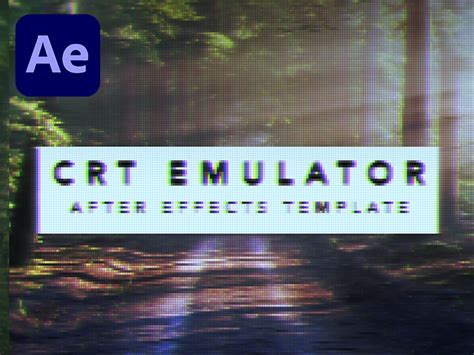 CRT Emulator (Retro Pixelation After Effects Template) - Austin Newman