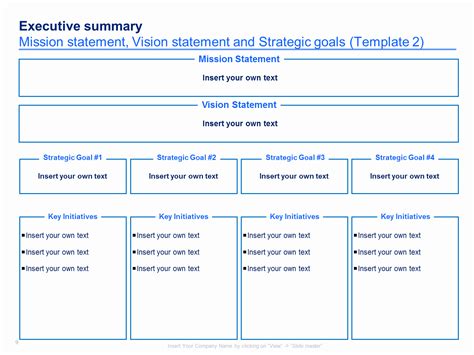 Strategic Planning Templates Free