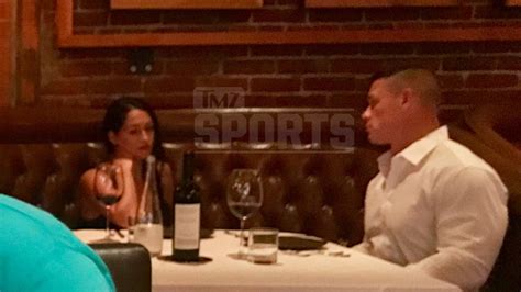 John Cena and Nikki Bella Don't Look Happy on Dinner Date