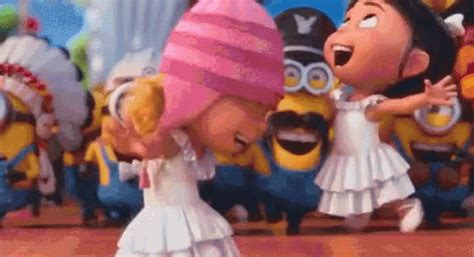 Happy Despicable Me GIF - Happy DespicableMe Agnes - Discover & Share GIFs