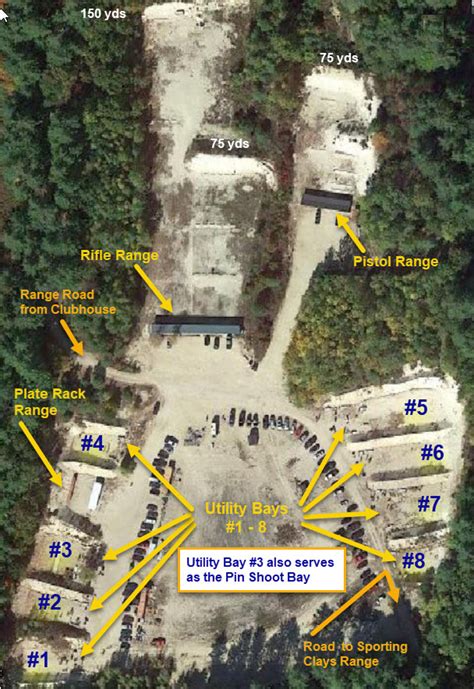 Outdoor Shooting Ranges Map