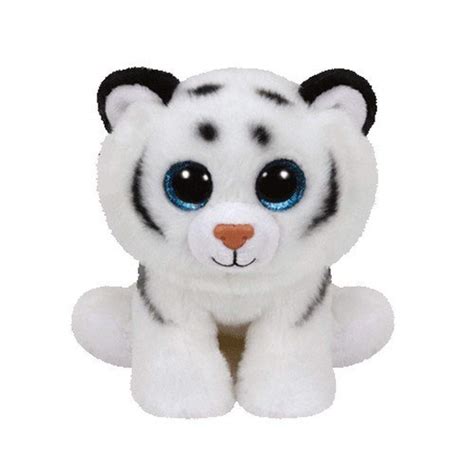 TY Classic Plush TUNDRA The White Tiger (Large Size 16 Inch ...