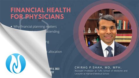 Financial Health for Physicians – Chirag P Shah, MD, MPH - YouTube