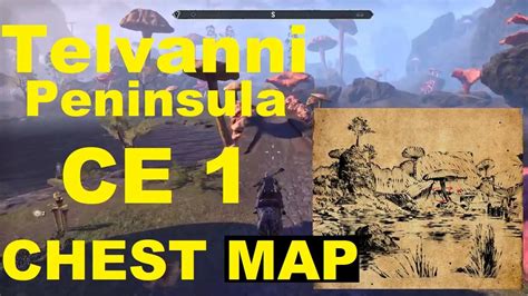 ESO Telvanni Peninsula CE 1 Map (NECROM) Elder Scrolls Online