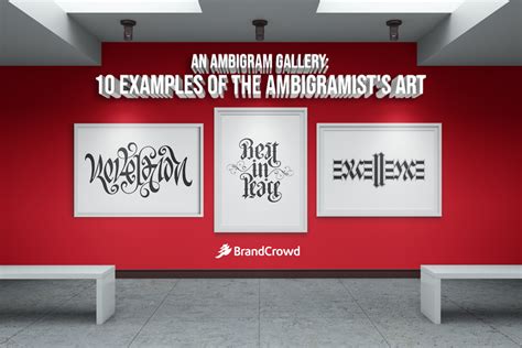 An Ambigram Gallery: 10 Examples of the Ambigramist’s Art | BrandCrowd blog