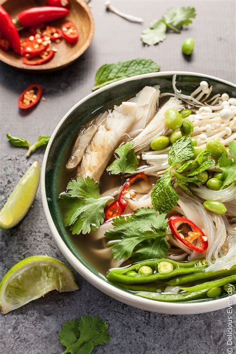 Vegan Pho Recipe - ready in 30 minutes | Delicious Everyday