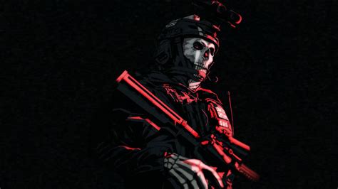 Call Of Duty: Modern Warfare II Ghost Live Wallpaper - MoeWalls