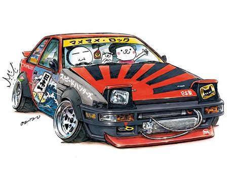 Crazy car art by mame ozizo on deviantart – Artofit