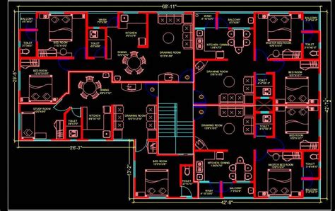 Autocad Architecture Floor Plan - Image to u