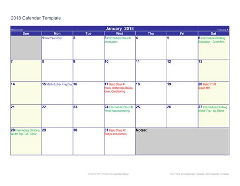 Printable Calendar example | Templates at allbusinesstemplates.com