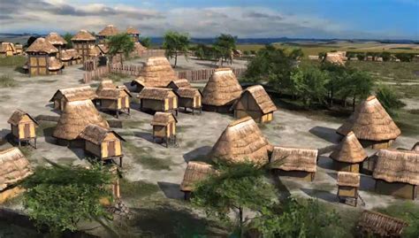 Reconstruction of Acy-Romance Gallic village | Village, Iron age ...