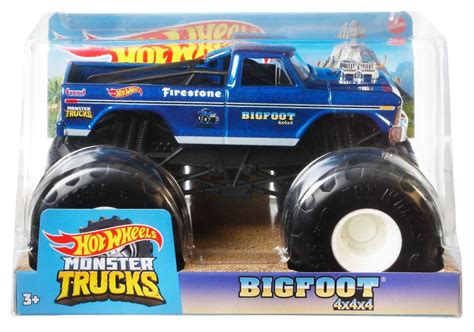 Hot Wheels, Diecast Trucks, Unique Toys, Bigfoot, Stunts, Mattel ...