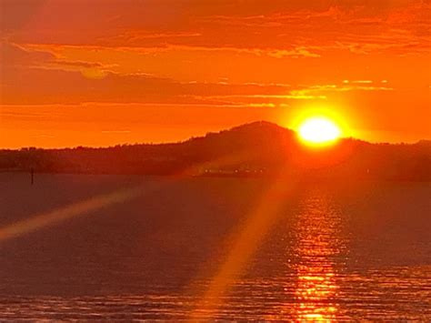 Intense Orange Sunset: Photo Of The Day | Alameda, CA Patch