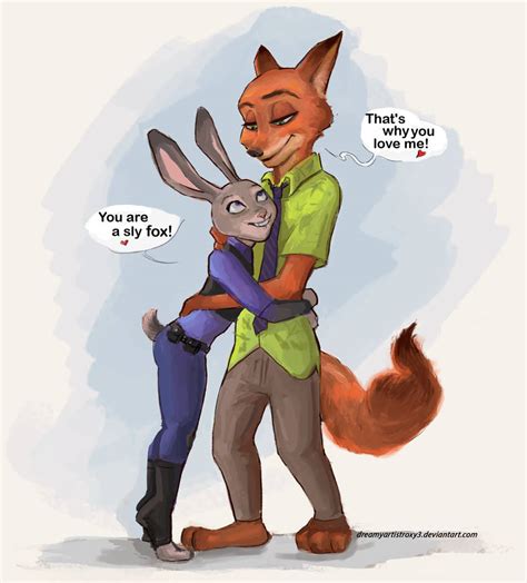 Nick and Judy - Zootopia by DreamyNatalie on DeviantArt