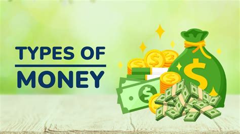 Types of Money and their Definitions | Types