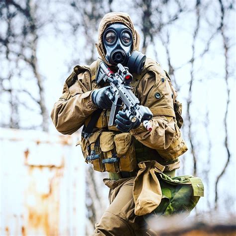 Norwegian CBRN recon specialist, assigned to the Combat Engineer ...