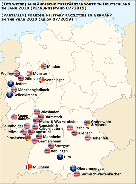 Us Military Bases In Germany Map