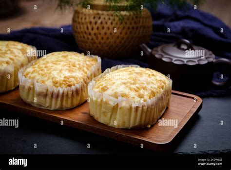 Delicious steamed cake Stock Photo - Alamy