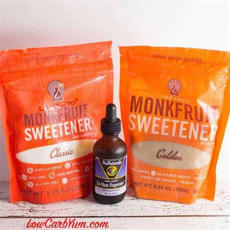 Monk Fruit Extract Sweetener | Low Carb Yum