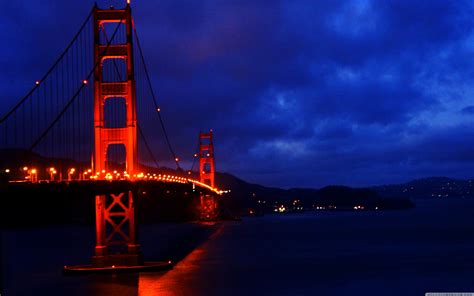 Golden Gate Bridge At Night Wallpapers - Wallpaper Cave