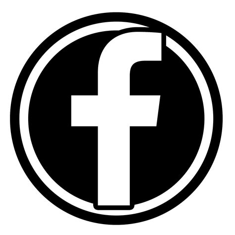 √ダウンロード facebook logo black background png 546371-Facebook logo black ...