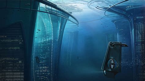 sci fi, Futuristic, City, Cities, Art, Artwork Wallpapers HD / Desktop ...